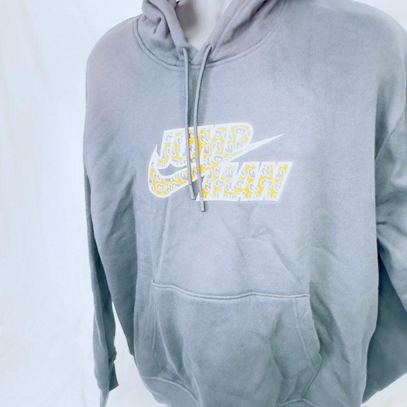 Nike Flight MVP Jumpman Fleece Pullover Hoodie Sweatshirt Black Mens Size XL