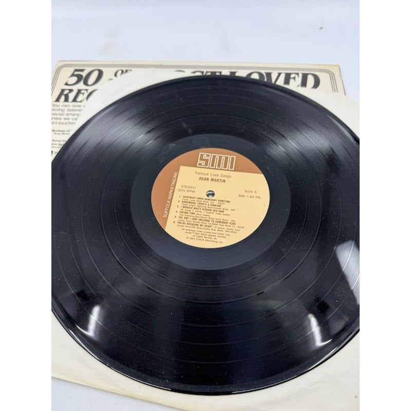 Dean Martin – Famous Love Songs 1985 Vinyl Album Record