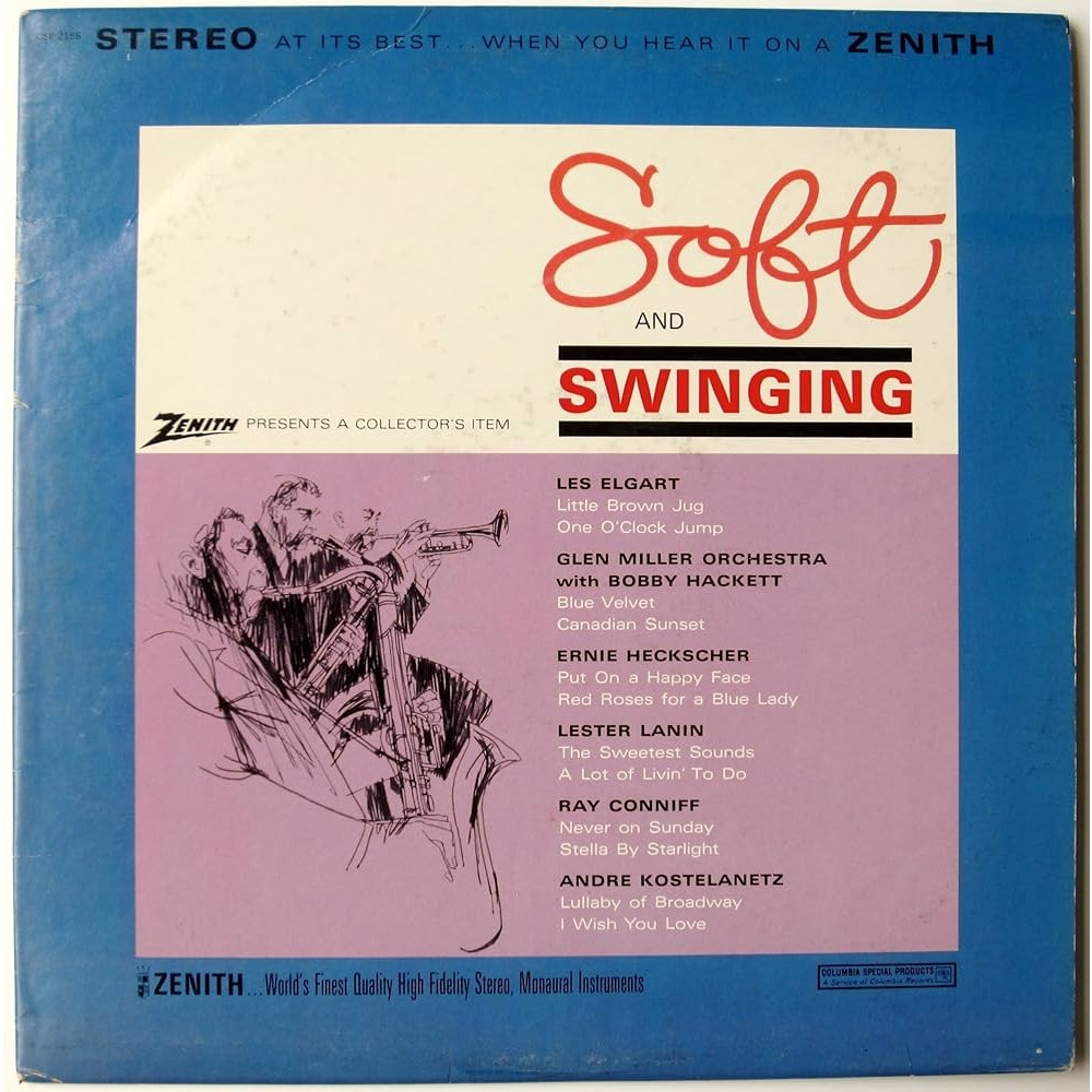 Various – Zenith Presents Soft And Swinging Vinyl Album Record