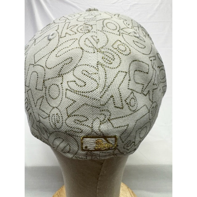 New Era New York Yankees 59FIFTY Graffiti Pattern Flat Brim White Unisex 7 1/4
