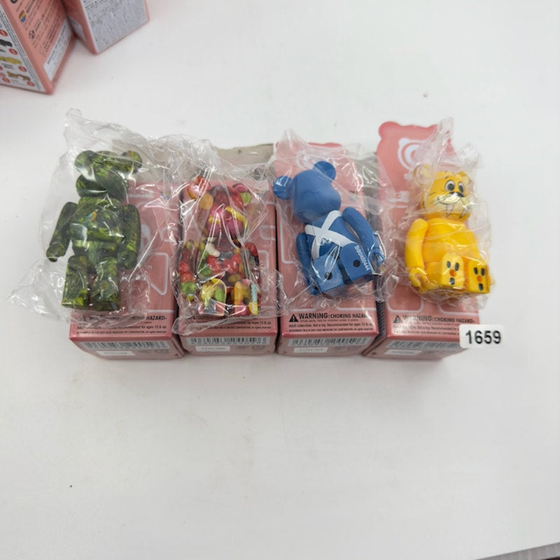 Set Of 4 Bearbrick Series 45 Blind Box by Medicom Toy