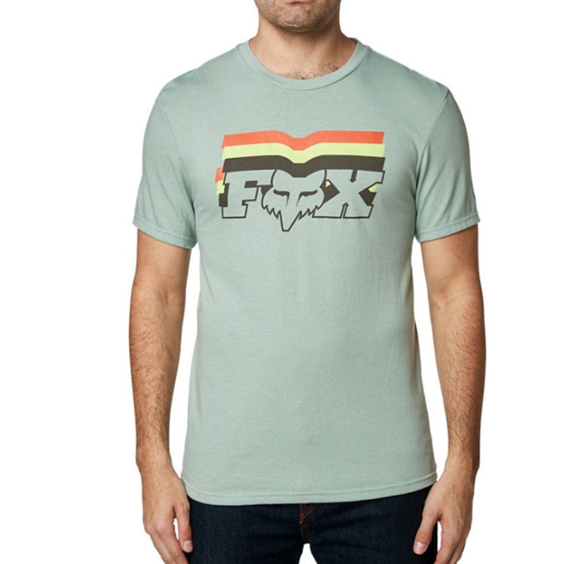 Fox Racing Far Out Short Sleeve T-Shirt Standard Fit Pistachio Green Mens Size L