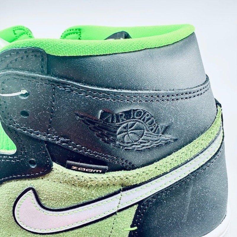Nike Jordan 1 Retro High OG Sneakers Shoes CK6637-002 Zoom Zen Green Mens 10