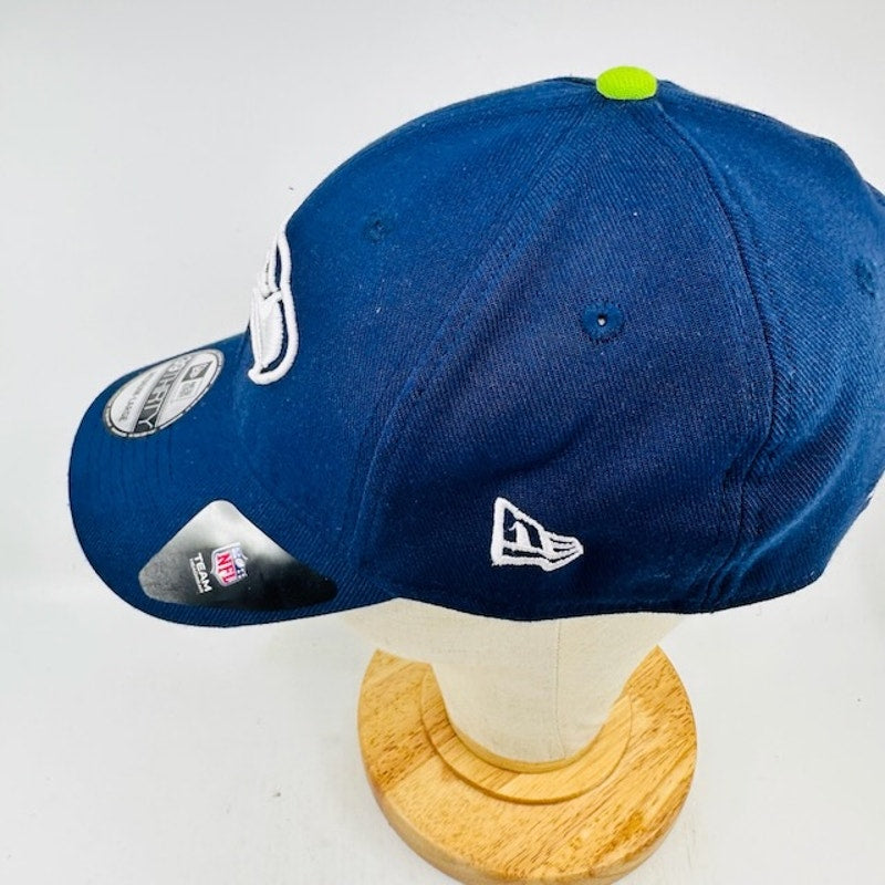 New Era 89Thirty Seattle Seahawks NFL A-Frame Cap Navy Blue Mens Size M/L