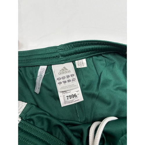 Adidas Multi Sport Shorts Climacool Drawcord Elastic Waist Green/White Womens XL