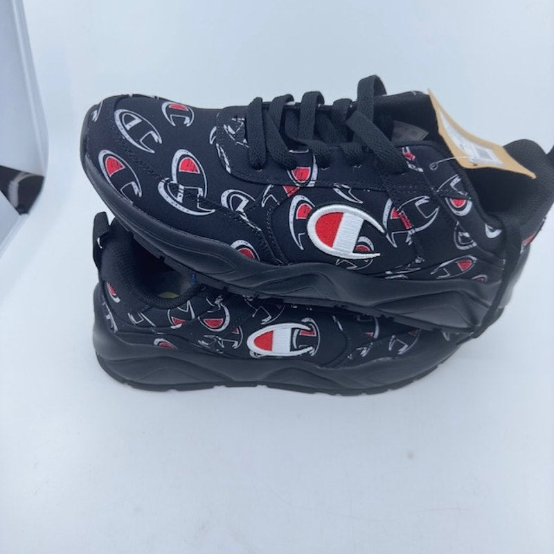 Champion Mens 93EIGHTEEN Repeat C Sneakers CPS10033M Athleisure Black Mens Size 9