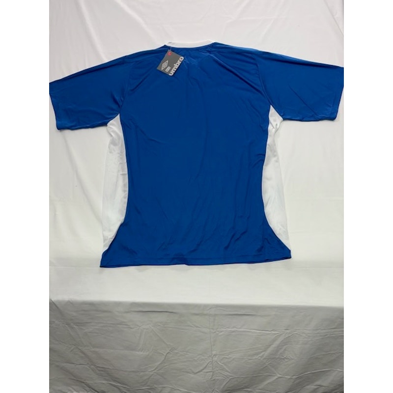 Umbro Manchester Football Jersey Short Sleeve Royal Blue/White Mens Size XXL
