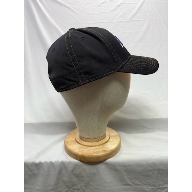 Adidas LA Los Angeles Lakers Fitted Hat Cap NBA Basketball Black Adult S/M
