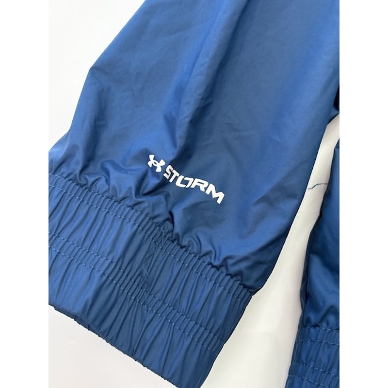 Under Armour Project Rock Storm Windbreaker 1367075-404 Blue Mens Size XL