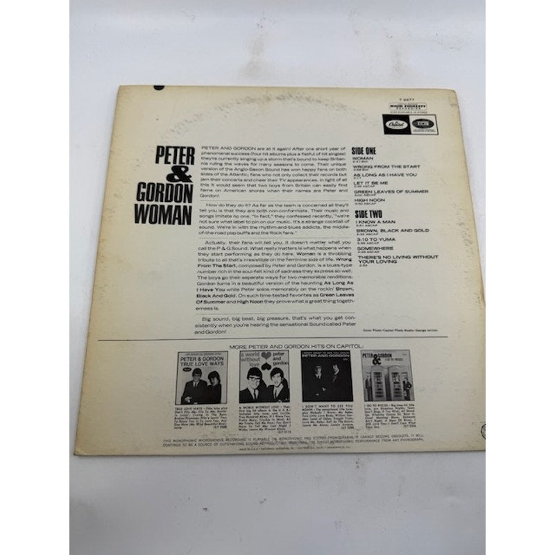 Peter & Gordon – Woman Vinyl Record Album