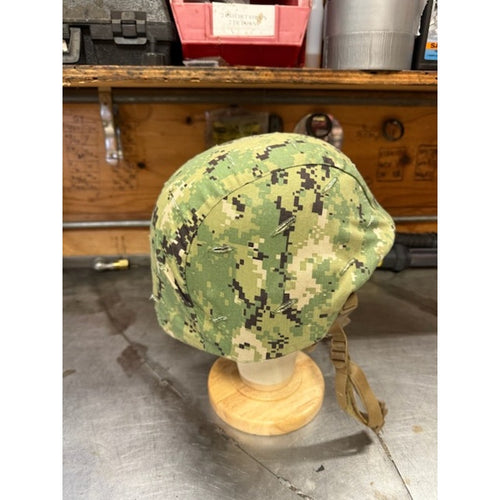 BAE Systems Military Lightweight Ballistic Helmet SPM1C1-10-C-0011 Green Size L