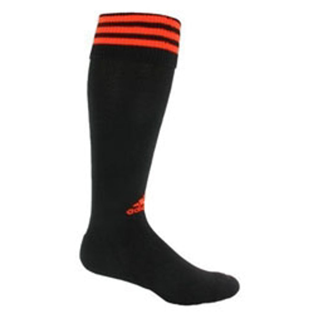 Adidas Copa Zone Cushion Soccer Socks Black/Infrared Size M M 5-8.5/W 5-9.5