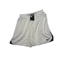 Nike Dri-Fit Football Soccer Shorts Elastic Waist Pull-On White Mens Size M