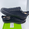 Cariuma Unisex Oca Low AB Canvas Sneaker Casual Shoes Lace-Up Black Size 5.5/7