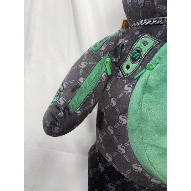 Sprayground Money Bear Backpack Limited Edition Dollar Bear w/ Chain & Cash