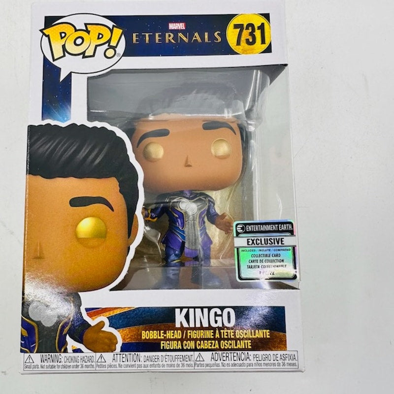 Funko POP Pop! Marvel: Eternals - Kingo Bobble Head #731