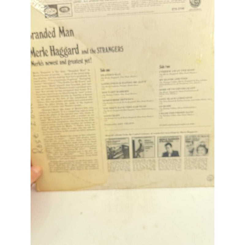Merle Haggard And The Strangers ‎– Branded Man Vinyl Record Album