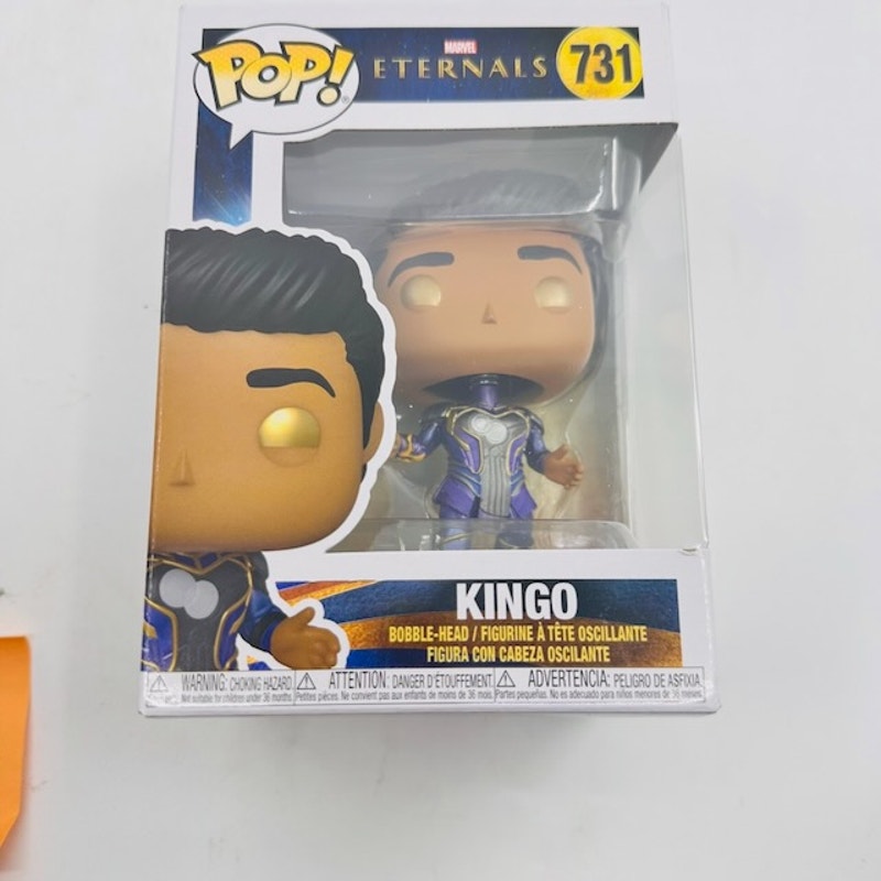 Funko POP Pop! Marvel: Eternals - Kingo Bobble Head #731