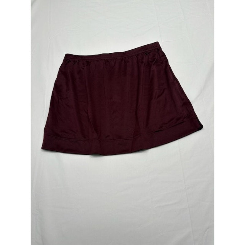 Diadora Diadry Tennis Skirt Elastic Waist Pull-On Purple Womens Size Large