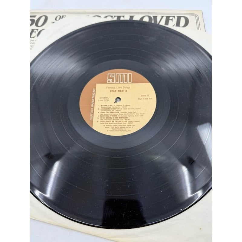Dean Martin – Famous Love Songs 1985 Vinyl Album Record