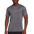DSG Static Texture Performance Tee Short Sleeve Pure Black/Pure White Mens M