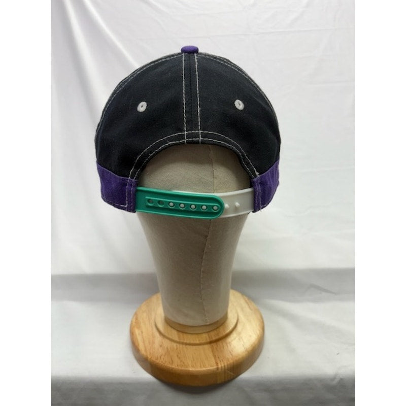 Nike Baseball Cap Air Logo Snapback Hat Cotton Black Purple Unisex One Size