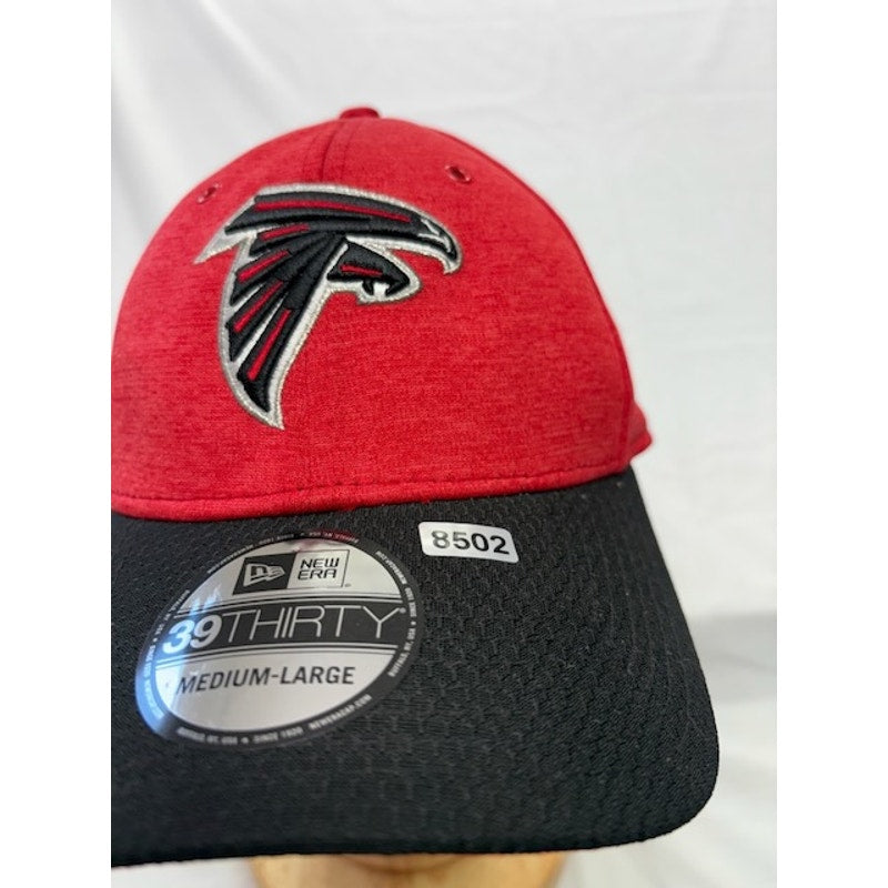 New Era Atlanta Falcons 39THIRTY On-Field Cap NFL Red Black Unisex Size M/L