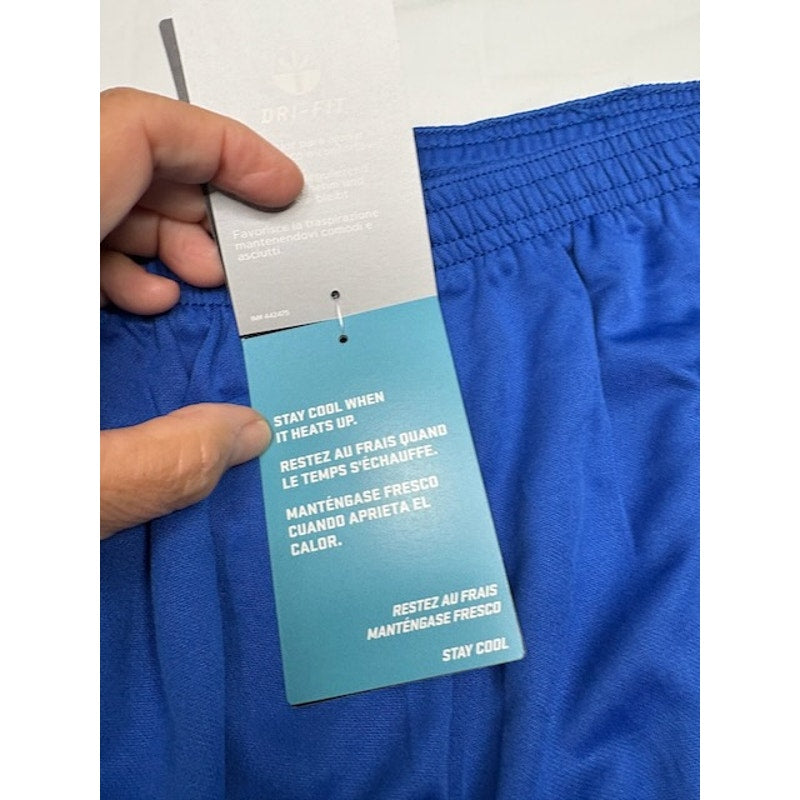 Nike Dri-Fit Football Shorts Elastic Waist Pull-On 209752-494 Blue Mens XXL