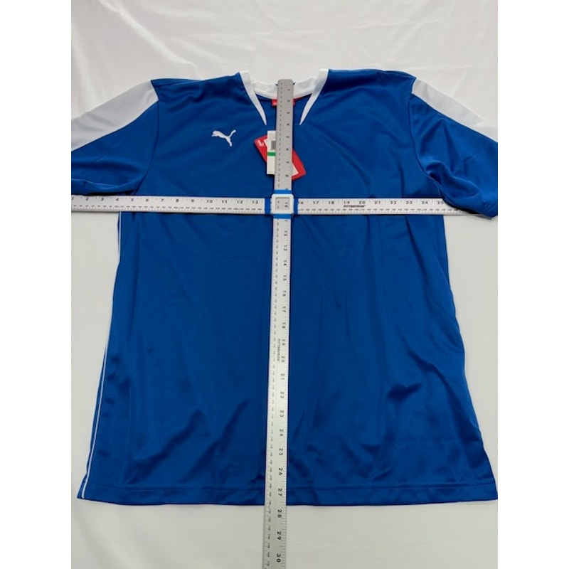 Puma Attaccante Jersey Shirt Short Sleeve Royal Blue/White Mens Size Large