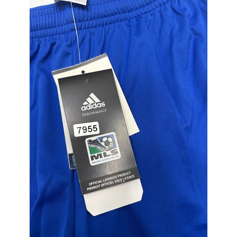 Adidas Major League Soccer Shorts Kansas City Wizards Blue/White Mens Size L