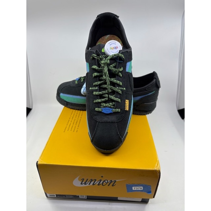 Nike Cortez SP x Union LA Low Top Sneaker DR1413-001 Off Noir Mens Size 11.5