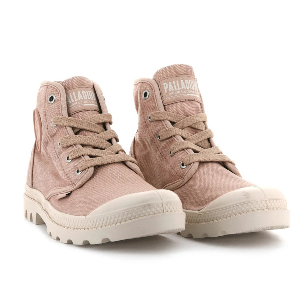 Palladium Pampa Hi Lace Up Ankle Boot 92352-663-M Rose Brick Womens Size 5