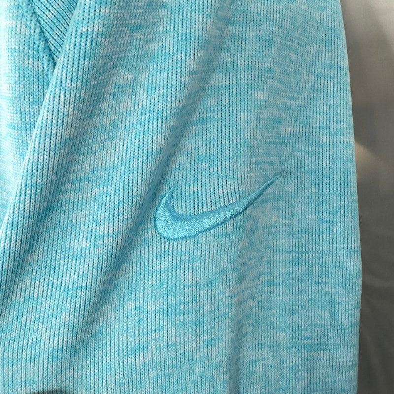 Nike Dri-FIT Player 1/2 Zip Golf Sweatshirt Pullover Cool Blue Mens Medium