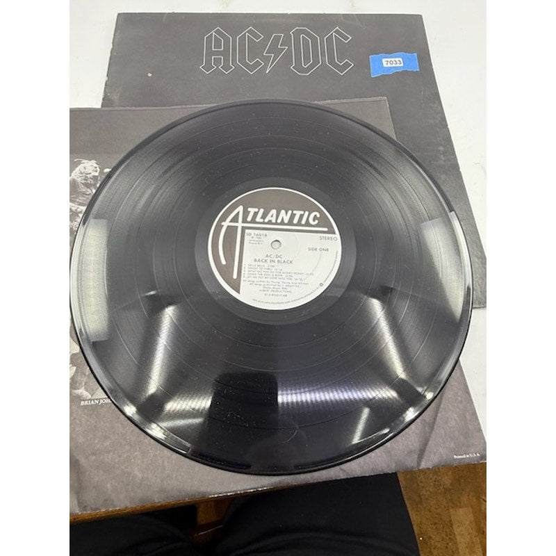 AC/DC - Back In Black Vinyl Album Record