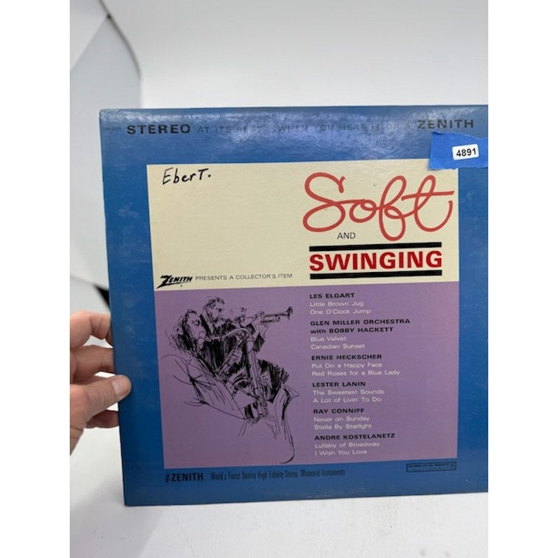 Various – Zenith Presents Soft And Swinging Vinyl Album Record
