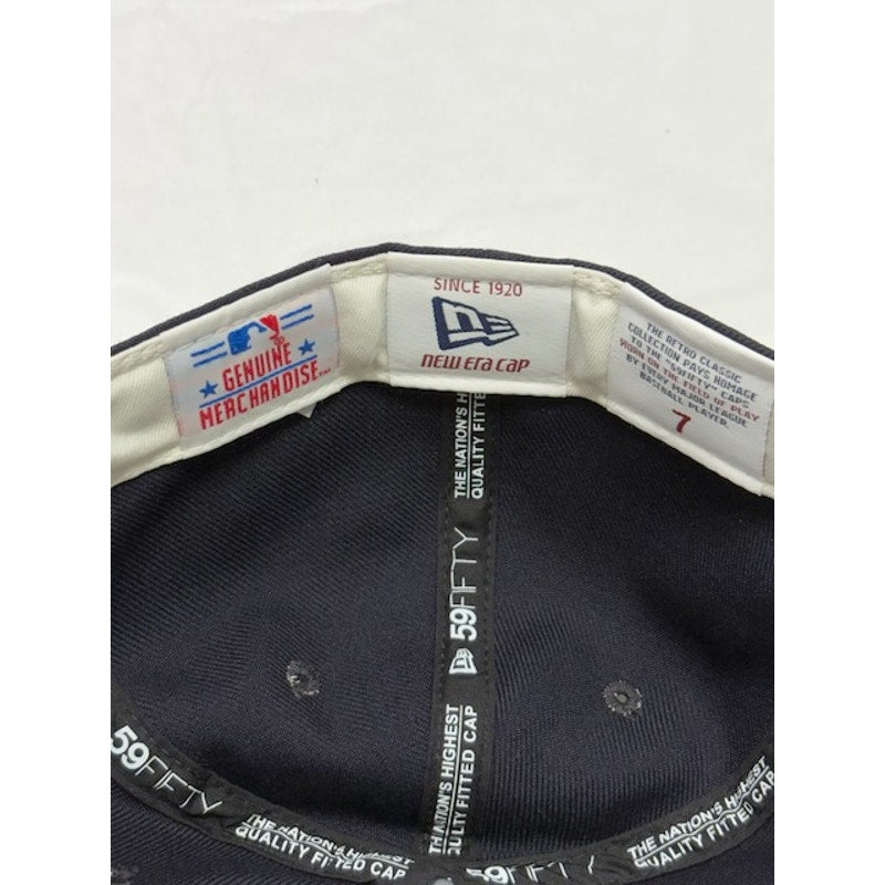 New Era 59FIFTY New York Yankees Fitted MLB Logo Black Unisex Size 7