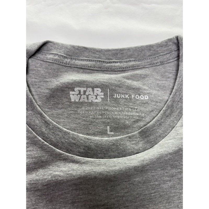Junk Food X Star Wars Miami Dolphins YODA WIN WE WILL T-Shirt Gray Mens Sz L