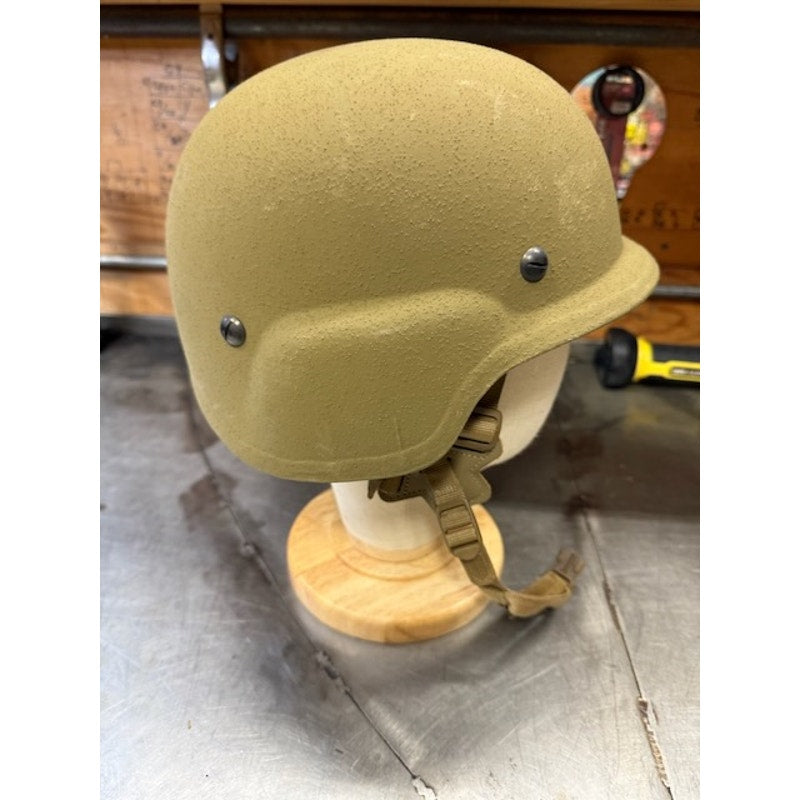 BAE Systems Military Lightweight Ballistic Helmet SPM1C1-10-C-0011 Green Size L
