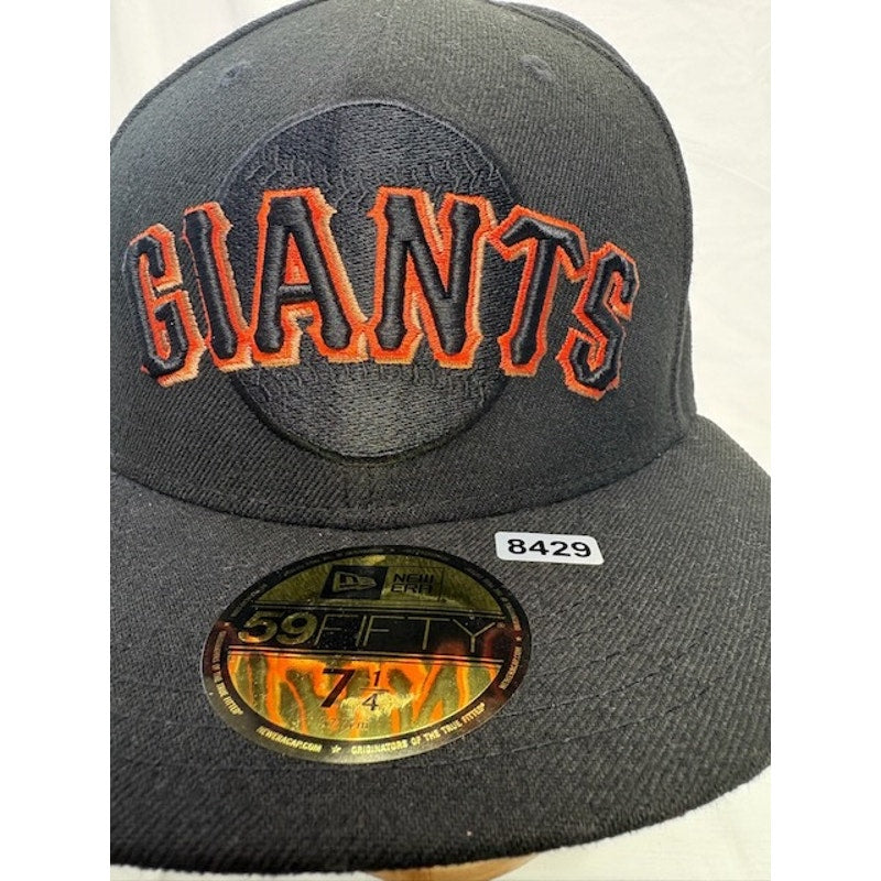 New Era 59FIFTY Fitted Cap San Francisco Giants MLB Logo Black Unisex 7 1/4