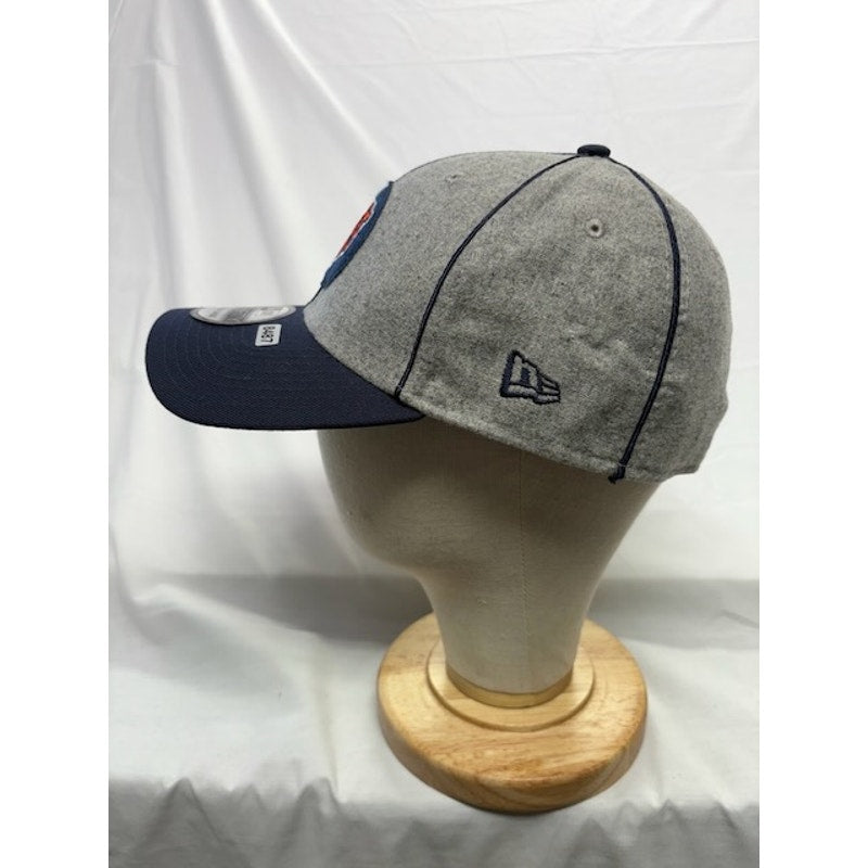 New Era 39THIRTY Chicago Bears 100th NFL Flex Hat Ligh Gray Mens Size M-L