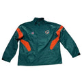 Reebok Vintage 90s Miami Dolphins NFL Windbreaker Jacket Green Mens Size XL