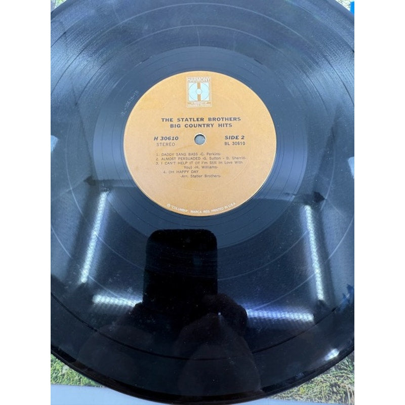 The Statler Brothers – Big Country Hits 1972 Vinyl Album Record