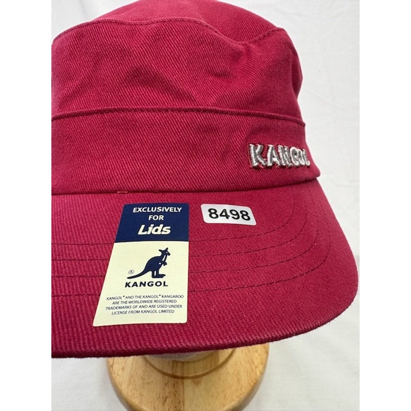 Kangol Cotton Twill Army Cap Embroidered Logo Cardinal Unisex Adult OSFM