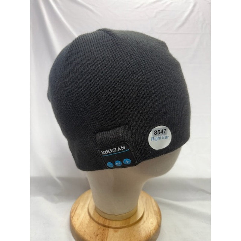 XIKEZAN Bluetooth Beanie Hat Wireless Speaker Mic Winter Cap Black Adult OS