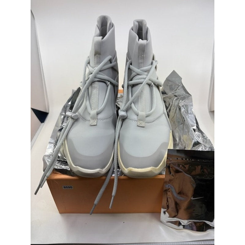 Nike Air Fear Of God 1 High Top Sneaker Shoes AR4237-002 Light Bone Mens Size 11