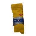 Nike Football Socks Knee High Length Yellow/Red Adult Unisex Size 8.5-12.5