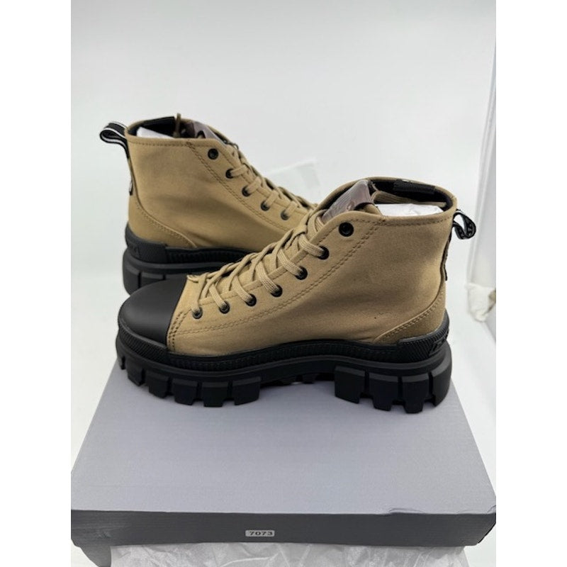 Palladium Revolt Hi TX Lace Up Ankle Boot  97242-307-M Olive Womens Size 6.5