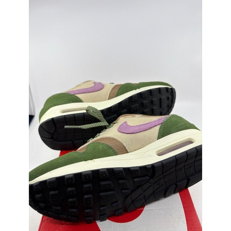 Nike Air Max 1 NH Treeline Shoes DR9773-300 Green Tan Purple Womens Size 6