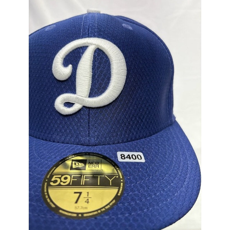 New Era Los Angeles Dodgers 59FIFTY Fitted MLB Baseball Cap Blue Adult Sz 7 1/4
