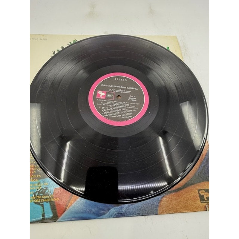 Glen Campbell – Christmas With Glen Campbell Vinyl Album Record